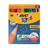 مداد رنگی بیک جعبه فلزی 18 رنگ مدل Bic Evolution